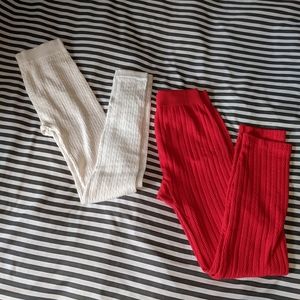 Sweater leggings